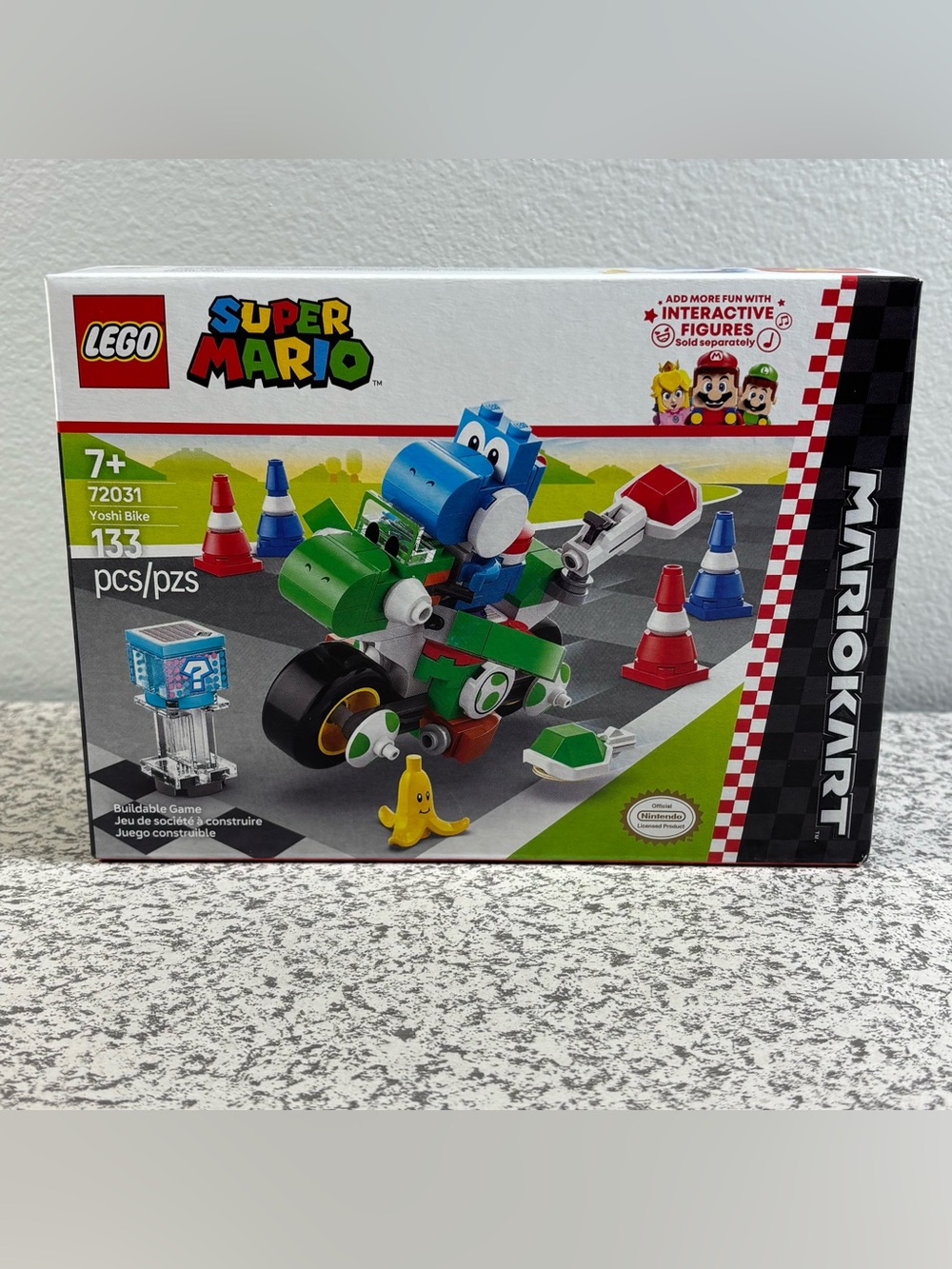 LEGO 72031 Super Mario Yoshi Bike Retired Set Kit New